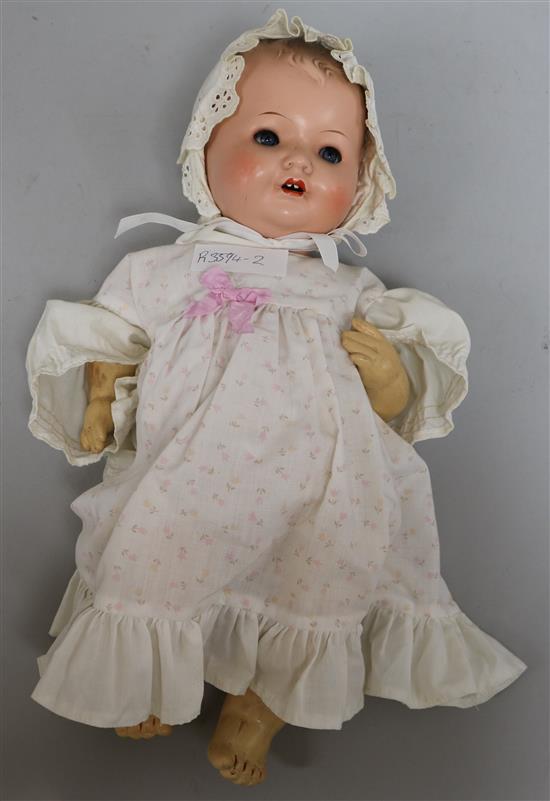An Armand Marseille bisque head doll
